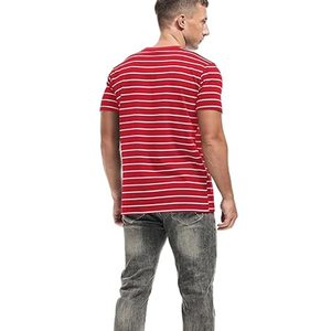 Camiseta de algodón lisa de alta calidad para hombre - Product Image 3