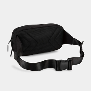 Sac de taille tactique unisexe, ABS imperméable, antivol, sangle réglable, fermeture à glissière, randonnée, activités de plein air, noir, dos souple, USB - Product Image 6