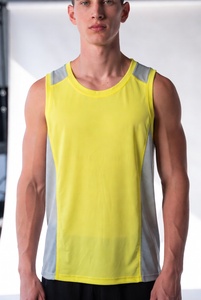 เสื้อกล้ามผู้ชาย ผ้าฝ้าย เสื้อแขนกุด ชุดออกกำลังกาย รับผลิตแบบ OEM ODM เสื้อกล้ามผู้ชาย เสื้อกีฬาแขนกุด - Product Image 1