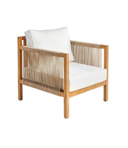 โซฟาไม้สักสำหรับลานบ้าน ผลิตในอินโดนีเซีย เฟอร์นิเจอร์ไม้เนื้อแข็ง - Product Image 1