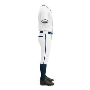 Conjunto de Uniforme de Béisbol Catch Fields para Hombre, Camiseta de Manga Corta y Pantalones, Sublimado, Poliéster, Absorbe la Humedad, para Todas las Temporadas - Product Image 4