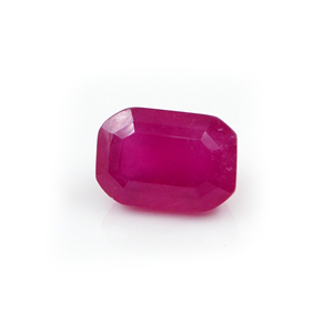 Rubis naturel de Bangkok octogonal 7,25 carats, pierre précieuse de rubis naturel taillée en facettes pour la fabrication de bijoux, prête à l'emploi - Product Image 4