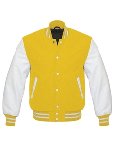Men's Over Size Varsity Jacket Cotton Polyester Casual Front Logo Custom Winter Wear Regular Fit Breathable High Quality - Product Image 1