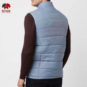 Chaleco acolchado para hombre, chaqueta acolchada ligera sin mangas, ropa informal cálida para invierno - Product Image 3