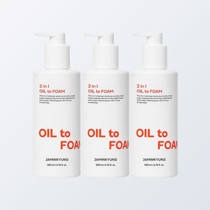 Nettoyant visage JAMINKYUNG Korean K-Beauty Jamingyeong Crema Cavallo Oil Cleansing Foam 200ml Fabriqué en Corée - Product Image 1