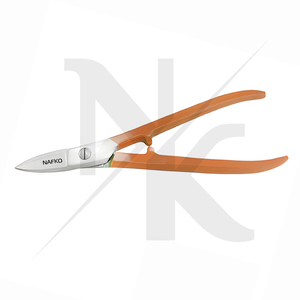 Tijeras Rectas de Alta Calidad Estilo Alemán de 180 mm, Herramienta para Hacer Joyas, Cortador de Hilo, Manualidades, Tijeras de Precisión con Mango Naranja - Product Image 6
