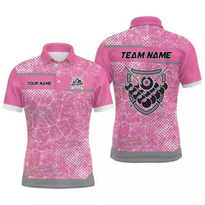 Camisetas Polo Sublimadas en Poliéster para Hombre, Camisetas Polo Personalizadas con Logotipo Bordado - Product Image 4