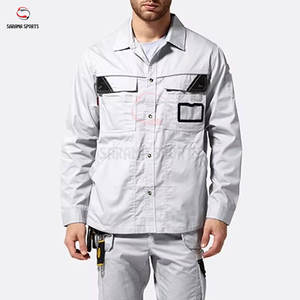 Ropa de Trabajo de Alta Visibilidad Personalizada, Conjuntos de Uniformes con Pantalones y Tops Reflectantes, Traje de Trabajo para Construcción en Exteriores de Alta Visibilidad - Product Image 5