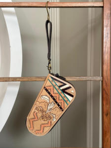 Funda de cuero con herramientas de mano occidental, cómoda funda de transporte de cuero para sujeción de seguridad, funda de funda con Clip de transporte oculta occidental - Product Image 2