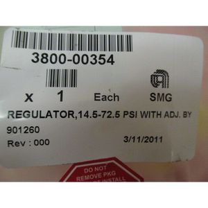 NOUVEAU Régulateur AMAT 3800-00354, 14,5 - 72,5 PSI - Équipement et pièces semi-conductrices de renommée mondiale à la fois fiables et durables - Product Image 1