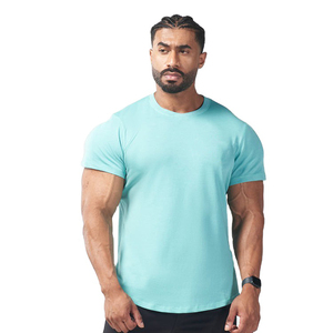 Muscle gym <b>Men's</b> T-Shirts soft breathable workout tee for training running fitness <b>stretch</b> fabric gym performance wear for <b>men</b> - Product Image 6
