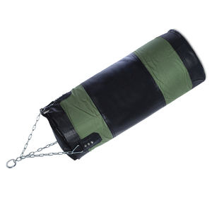 Servicio OEM: Bolsa de boxeo vacía personalizada, saco de boxeo colgante de cuero genuino para ejercicio, equipo de boxeo en venta - Product Image 4
