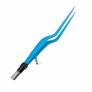Pinces électriques chirurgicales bipolaires à pointe baïonnette avec câble en acier inoxydable, coagulation de classe II RS SURGICAL - Product Image 3