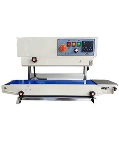 Machine de scellage thermique semi-automatique en acier inoxydable pour l'emballage de sachets alimentaires, capacité de 5 kg, moteur électrique - Product Image 3