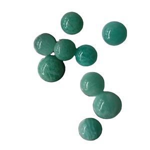 แอมะซอไนต์อะมาโซไนต์ทรงหลังเบี้ย5มม. สีเขียวขัดเงาเรียบอเมซอน - Product Image 1