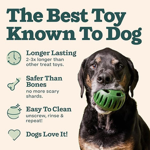 <b>Dog</b> Treat Dispensing Ball with Silicone Freezer Tray Slow <b>Feeder</b> Enrichment Toy <b>Puzzle</b> Treat Toy for <b>Dogs</b> - Product Image 2