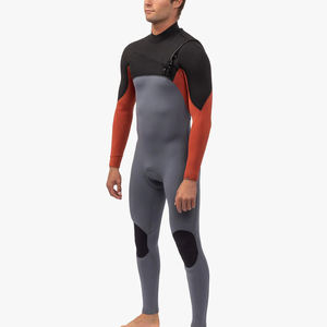 Traje de Neopreno de Cuerpo Entero para Adultos, 3mm, Impermeable, Transpirable, Manga Larga, Cremallera Trasera, Traje de Buceo de Una Pieza para Hombre - Product Image 3