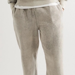 Pantalon de jogging pour homme en coton délavé à l'acide, coupe oversize évasée et ample, idéal pour la vente en gros - Product Image 4