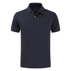 Polo de Manga Corta de Secado Rápido para Hombre, Transpirable, de Poliéster y Algodón, con Estampado Personalizado, Color OEM, Talla Adulto, Precio Económico - Product Image 1