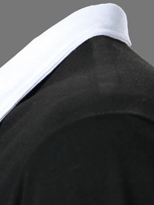 เสื้อโปโลผู้ชายสไตล์คนเมือง แขนสั้น ใส่สบายๆ ในฤดูร้อน เสื้อโปโลแนวสตรีทแวร์ ผ้าระบายอากาศได้ดี สำหรับแฟชั่นทันสมัยและการใช้งานในชีวิตประจำวัน - Product Image 5