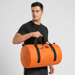 Canvas Duffel Handbags Men Workout Fitness Wear Shoulder Duffel <b>Bags</b> Men's Outdoor Travel Duffel <b>Bag</b> Unisex - Product Image 3