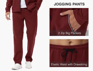 Conjunto Deportivo de 2 Piezas para Hombre, Sudadera con Cierre Completo, Conjunto para Correr, Venta al Por Mayor OEM - Product Image 4