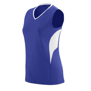 Unisex V-Neck Sleeveless <b>Basketball</b> Jersey Moisture Wicking Color Blocked Polyester Adult Tank <b>Top</b> All Seasons Regular Fit - Product Image 4