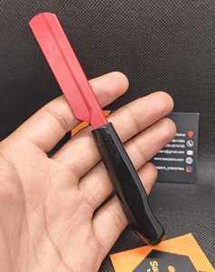 Wholesale New High Quality Stainless Steel Manual Shaving <b>Razor</b> Blade Non-Foldable <b>Bikini</b> Underarm Eyebrow Straight Handle - Product Image 1