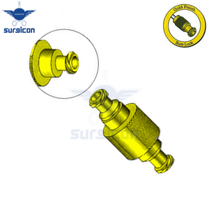 Dispositivo de Sujeción de 34.7 mm de Longitud con Acabado Dorado Sure Lock, Dispositivo Quirúrgico de Sujeción con 6 mm de Diámetro Exterior y 4 mm de Diámetro Interior - Product Image 6