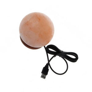 Lámpara de Sal del Himalaya Natural, Empaquetada a Medida, 5x5x7, Cristal Rosa Pakistaní, Tallada a Mano, Tacto Real, Regalo Navideño - Product Image 4