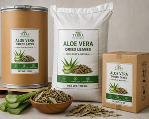 Polvo de Hoja de Aloe Vera Orgánico de Alta Calidad, Hidratante, Eliminador de Puntos Negros y Ojeras, Cuidado de la Piel y el Cabello, Certificado ISO Terra - Product Image 5