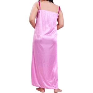 Meilleures ventes 2026 : Ensemble de nuit pour femme grande taille en coton uni, comprenant une robe de nuit et un pantalon, collection Printemps - Product Image 5