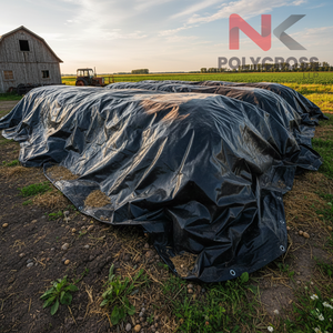 Bâche PE de marque populaire et très cotée, haute résistance à la traction, imperméable, longue durée de vie, pour usage extérieur et protection. - Product Image 2