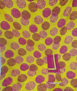 Tissu Jacquard Slub Dirac d'Allemagne avec motif circulaire paisley concentrique pour robe de cérémonie de mariage pour filles - Product Image 3