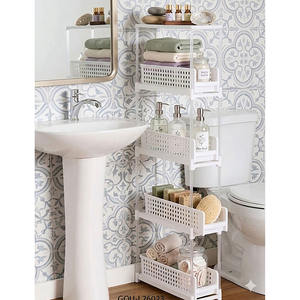 Tour de rangement coulissante et compacte pour cuisine - 3 ou 4 tiroirs - Product Image 2