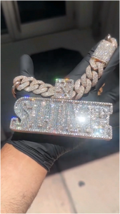 จี้สร้อยคอฮิปฮอปทรงกลมเจียระไนแบบบริลเลียนท์ ประดับเพชรโมอิสซาไนต์เต็มชิ้น ดีไซน์เฉพาะตัว ทันสมัย ทำจากเงินแท้ 925 - Product Image 6