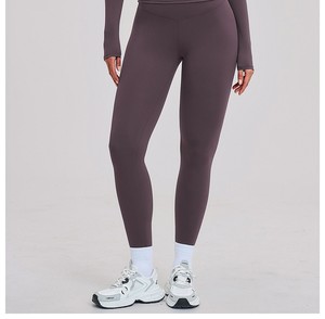 Highly Professional Women,s Slim Fit Workout Sportswear Set Includes High Waist Leggie Bra Plus Size Anti-Bacterial Washed Solid - Product Image 1