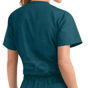 Nurse Hospital Scrubs Medical Uniform <b>Set</b> Soft Comfortable Breathable <b>Doctor</b> Clinic Workwear Top Pants - Product Image 5