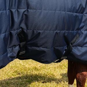 Couverture de pluie pour cheval 1200 Deniers (imperméable, respirante et coupe-vent) – Couverture d'extérieur respirante pour cheval - Product Image 5