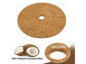 แผ่นกั้นวัชพืชย่อยสลายได้ Eco2go เวียดนาม สำหรับงานจัดสวนระดับมืออาชีพ - วงแหวนปลูกต้นไม้จากใยมะพร้าวเวียดนามที่เป็นมิตรกับสิ่งแวดล้อม - Product Image 1