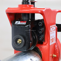 Machine à rouler les tuyaux manuelle polyvalente de haute précision de 0,8 kW pour tuyaux en acier de 1 1/4 pouces-6 pouces