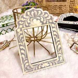 Trendy Home Luxury Artistic Bone Inlay Wood Resin <b>Frame</b> <b>Vintage</b> Custom Indian Design Manufacturer's Bulk Sale <b>Picture</b> <b>Frame</b> - Product Image 3