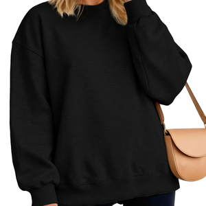 Newest Style Ladies Streetwear Winter Fashion Clothing Oversized <b>Sweat</b> Shirts <b>Top</b> Seller Lightweight women's sweatshirt - Product Image 5