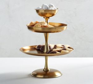 Elegant Metal <b>Cake</b> Stand With Durable Iron Frame For <b>Wedding</b> Party Dessert Display And Home Decoration Use - Product Image 1
