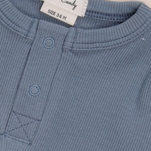 บอดี้สูทแขนสั้นทำจากไม้ไผ่อีลาสเทนออร์แกนิกชุดชั้นในสำหรับเด็กเล่นน้ำ - Product Image 3