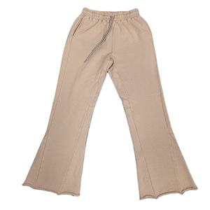 กางเกงจ็อกเกอร์เอวสูงแบบยูนิเซ็กซ์ ผ้าฝ้ายยืด 100% มีเชือกผูก ปรับแต่งโลโก้ได้ ทรงสแต็ค สไตล์ฮิปฮอป น้ำหนักเบา สวมใส่สบาย ปรับแต่งได้ - Product Image 6