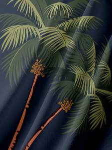 Camiseta de Playa para Hombre, Tejida, 100% Algodón, Transpirable, Ecológica, de Secado Rápido, Ligera, Cuello Redondo, Corte Holgado - Product Image 5