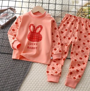 Pyjamas de Noël pour enfants, manches longues, coton doux, ensemble de vêtements de nuit d'hiver pour filles et garçons - Product Image 5