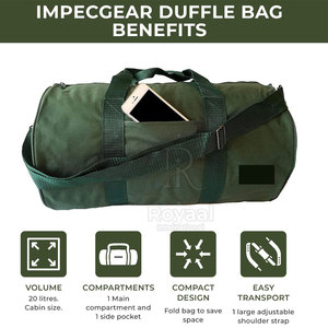 Custom Made Sports Gym Bag Reasonable Price Lightweight Premium Quality Best Selling Gym Bag - Product Image 2