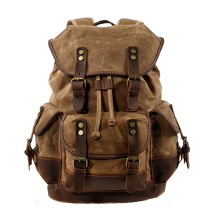 Rucksack Heavy Duty Waterproof Travel Hiking Backpack <b>Large</b> Capacity Laptop Compartment Outdoor Gear for Men Women - Product Image 4